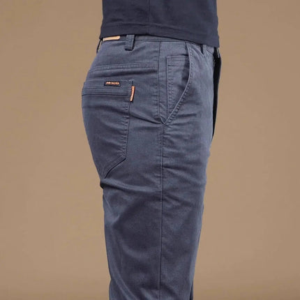 Business Casual Pants Men Plaid Slim Fit Chino Cargo Pants - Business Casual Pants - Being Vigor - Mad Fly Essentials
