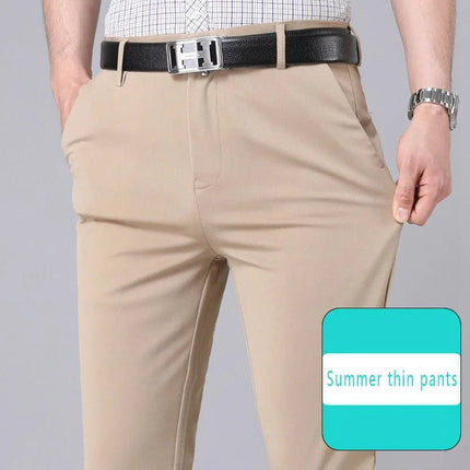 Business Casual Pants Men Stretchy Fast Dry Trousers - Business Casual Pants - Toplimit - Mad Fly Essentials