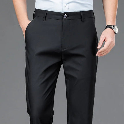 Business Casual Pants Men Stretchy Fast Dry Trousers - Business Casual Pants - Toplimit - Mad Fly Essentials