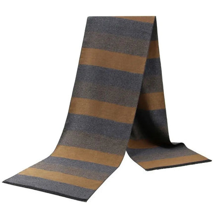 Business Casual Scarf Winter Men Windproof Plaid Scarves - Business Casual Scarf - Leo anvi - Mad Fly Essentials