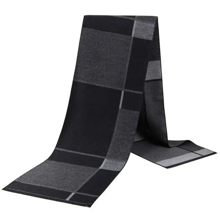Business Casual Scarf Winter Men Windproof Plaid Scarves - Business Casual Scarf - Leo anvi - Mad Fly Essentials