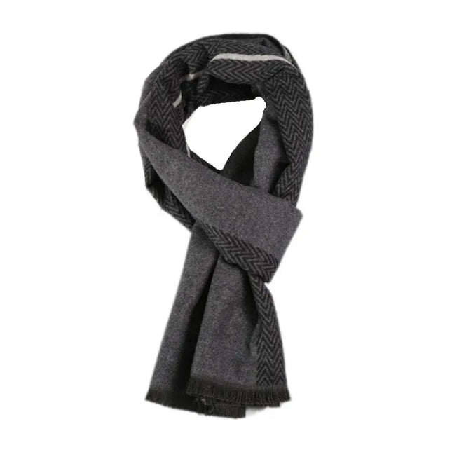 Business Casual Scarf Winter Men Windproof Plaid Scarves - Business Casual Scarf - Leo anvi - Mad Fly Essentials