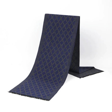 Business Casual Scarf Winter Men Windproof Plaid Scarves - Business Casual Scarf - Leo anvi - Mad Fly Essentials