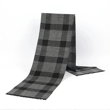 Business Casual Scarf Winter Men Windproof Plaid Scarves - Business Casual Scarf - Leo anvi - Mad Fly Essentials