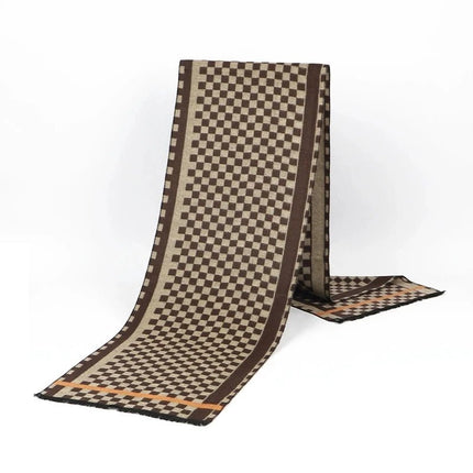 Business Casual Scarf Winter Men Windproof Plaid Scarves - Business Casual Scarf - Leo anvi - Mad Fly Essentials