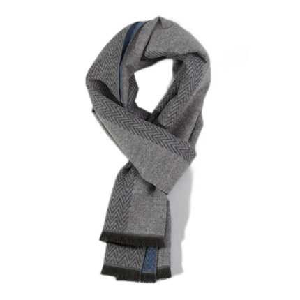 Business Casual Scarf Winter Men Windproof Plaid Scarves - Business Casual Scarf - Leo anvi - Mad Fly Essentials