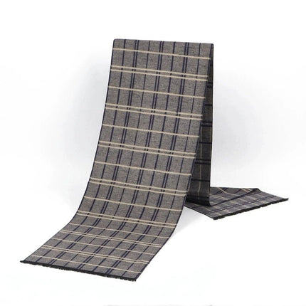 Business Casual Scarf Winter Men Windproof Plaid Scarves - Business Casual Scarf - Leo anvi - Mad Fly Essentials