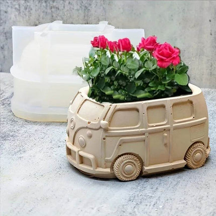 Camper Van DIY Flower Pot Garden Decor - Mad Fly Essentials