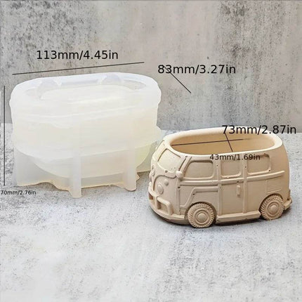 Camper Van DIY Flower Pot Garden Decor - Garden Decor - Nordic Creations - Mad Fly Essentials