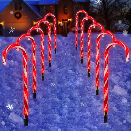 CandyCane Pathway Light Christmas Decor - Mad Fly Essentials