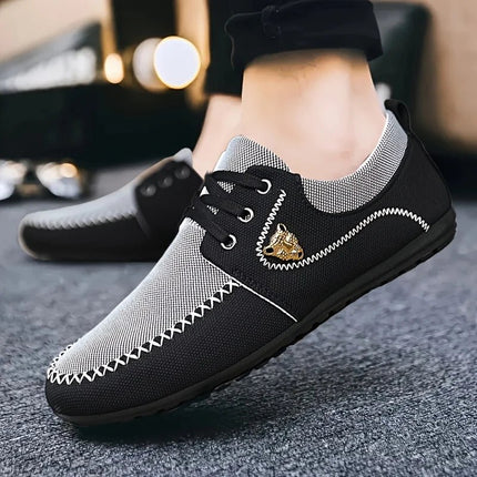 Canvas Shoes Men Durable Lightweight Business Casual Loafers - Canvas Shoes - Pdmcms - Mad Fly Essentials