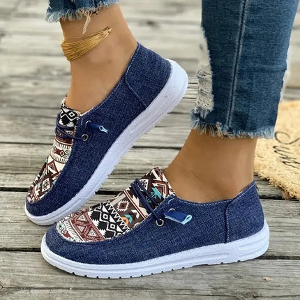 Canvas Shoes Women Bohemian Lightweight Shoes - Canvas Shoes - Animal Unicorn - Mad Fly Essentials