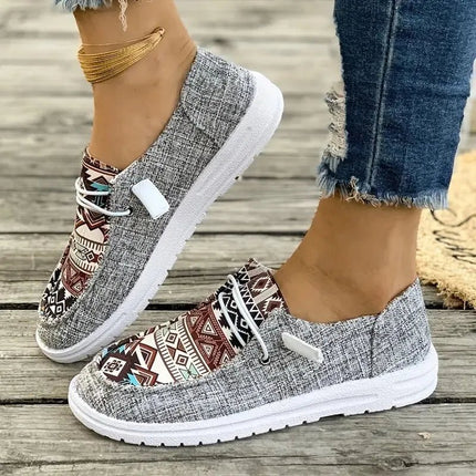 Canvas Shoes Women Bohemian Lightweight Shoes - Canvas Shoes - Animal Unicorn - Mad Fly Essentials
