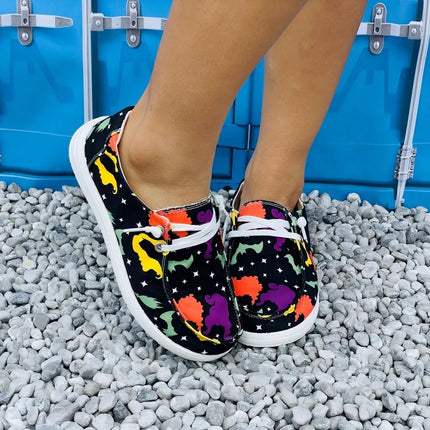 Canvas Shoes Women Lightweight Breathable Butterfly Shoes - Canvas Shoes - Animal Unicorn - Mad Fly Essentials