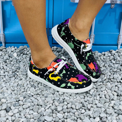 Canvas Shoes Women Lightweight Breathable Butterfly Shoes - Canvas Shoes - Animal Unicorn - Mad Fly Essentials