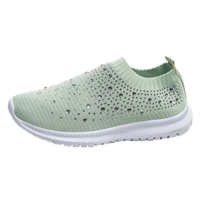 Canvas Shoes Women Rhinestone Breathable Walking - Canvas Shoes - Animal Unicorn - Mad Fly Essentials
