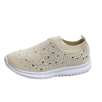 Canvas Shoes Women Rhinestone Breathable Walking - Canvas Shoes - Animal Unicorn - Mad Fly Essentials