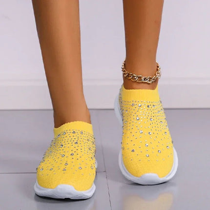 Canvas Shoes Women Rhinestone Breathable Walking - Canvas Shoes - Animal Unicorn - Mad Fly Essentials