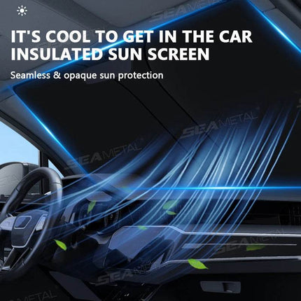 Car Windshield Sun Shade UV Protector Auto Essentials - Auto Essentials - SeaMetal - Mad Fly Essentials
