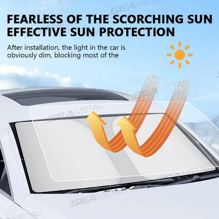 Car Windshield Sun Shade UV Protector Auto Essentials - Auto Essentials - SeaMetal - Mad Fly Essentials