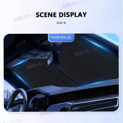 Car Windshield Sun Shade UV Protector Auto Essentials - Auto Essentials - SeaMetal - Mad Fly Essentials