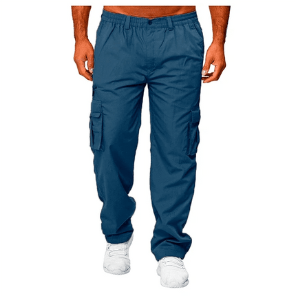 Cargo Pants Men Loose Straight-Leg Pants - Cargo Pants - Tacyiarmycal - Mad Fly Essentials