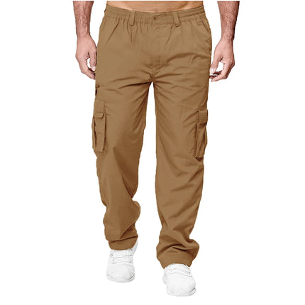 Cargo Pants Men Loose Straight-Leg Pants - Cargo Pants - Tacyiarmycal - Mad Fly Essentials