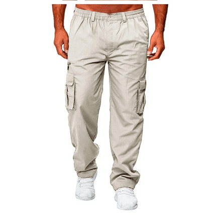 Cargo Pants Men Loose Straight-Leg Pants - Cargo Pants - Tacyiarmycal - Mad Fly Essentials