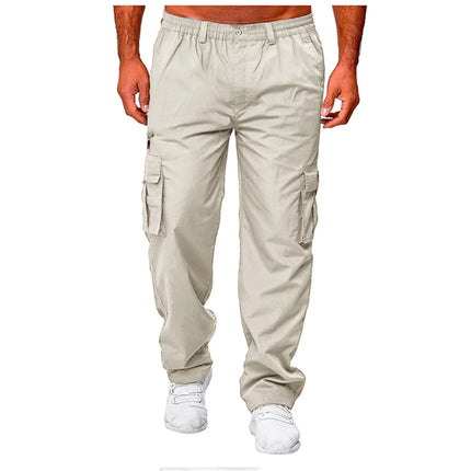 Cargo Pants Men Loose Straight-Leg Pants - Cargo Pants - Tacyiarmycal - Mad Fly Essentials