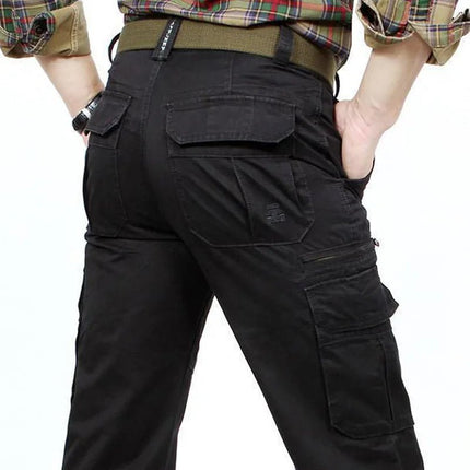 Cargo Pants Men Straight Leg Casual Khaki Pants - Cargo Pants - ICPANS - Mad Fly Essentials