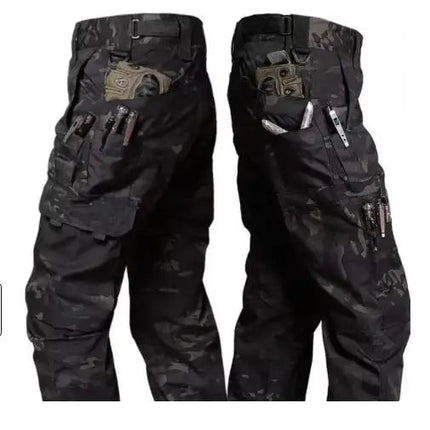 Cargo Pants Men Wear Resistant Work Pants - Cargo Pants - Ruin Hawk - Mad Fly Essentials