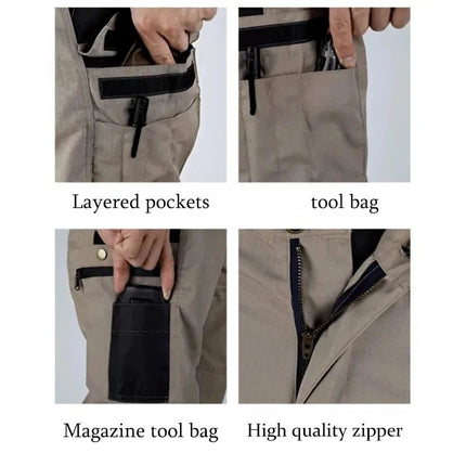 Cargo Pants Men Wear Resistant Work Pants - Cargo Pants - Ruin Hawk - Mad Fly Essentials