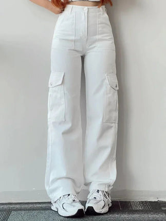 Cargo Pants Sanwood Women Y2K Vintage Pants - Cargo Pants - SANWOOD - Mad Fly Essentials
