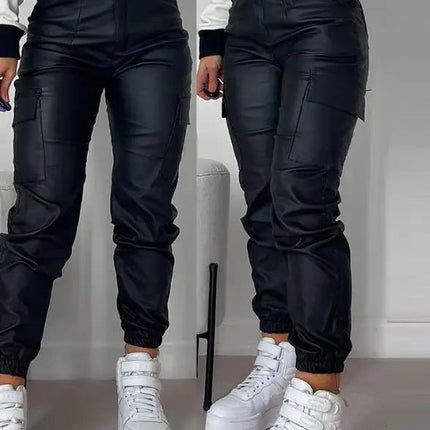 Cargo Pants Women Relaxed-fit Capri Pants - Cargo Pants - Cryptographic - Mad Fly Essentials