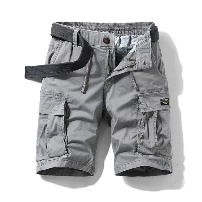 Cargo Shorts Men Summer Work Wear Straight Pants - Cargo Shorts - Lzlltt - Mad Fly Essentials