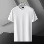 Pure white short sleeves