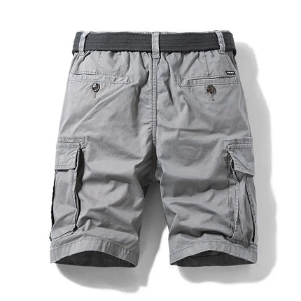Cargo Shorts Men Summer Work Wear Straight Pants - Cargo Shorts - Lzlltt - Mad Fly Essentials