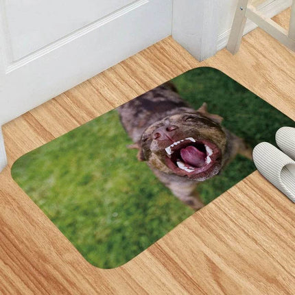 Cartoon 3D Dinosaur Dog Wolf Animal Doormat - Doormat - cLoocL - Mad Fly Essentials