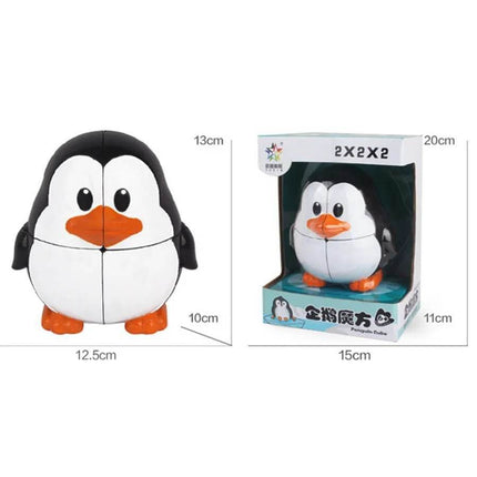 Animal Penguin Speed Cube Puzzle Toys - Mad Fly Essentials