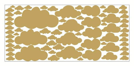 Cartoon Clouds 68pc 3D Wall Sticker - 3D Wall Sticker - Luminous - Mad Fly Essentials