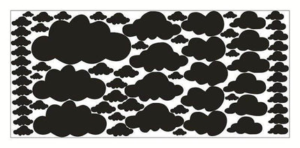 Cartoon Clouds 68pc 3D Wall Sticker - 3D Wall Sticker - Luminous - Mad Fly Essentials