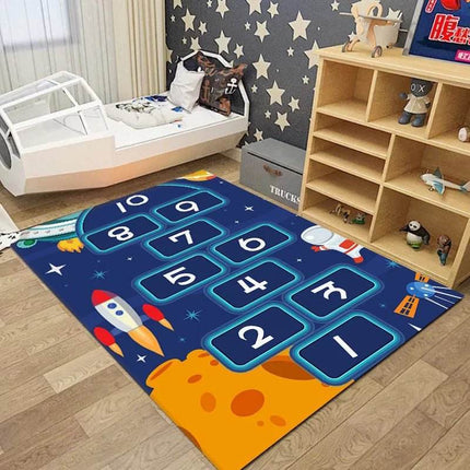 Cartoon Game Kids Room Learning Crawl Mat Floor Decor - Floor Decor - Essential Rugs - Mad Fly Essentials