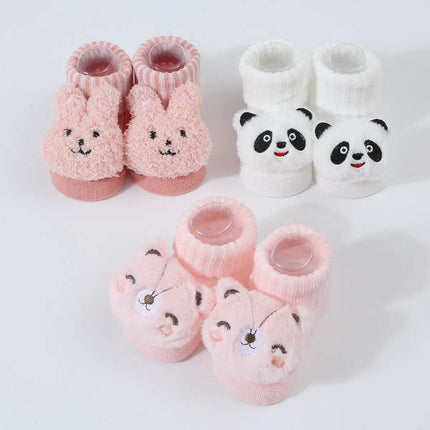 Cartoon Newborn First Walker Shoes Kids Footwear - Kids Footwear - ALEXUS WHITE - Mad Fly Essentials