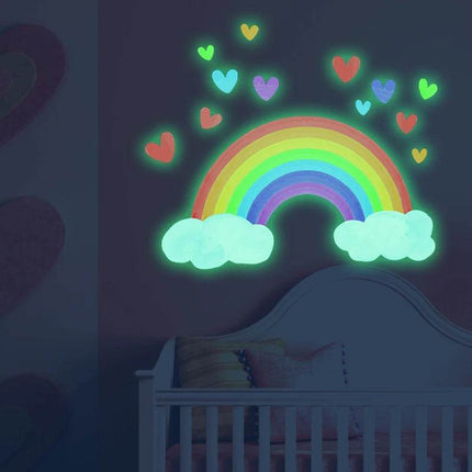 Cartoon Rainbow Luminous DIY 3D Wall Sticker - 3D Wall Sticker - ZOOYOO - Mad Fly Essentials