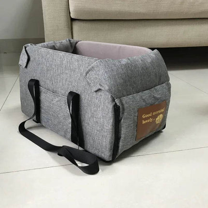 Khaki Dog Auto Pet Booster Seat - Mad Fly Essentials