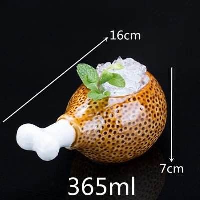 Ceramic 450mL Tiki Bar Beer Mug Party Decor - Party Decor - BARMAID BARWARE - Mad Fly Essentials