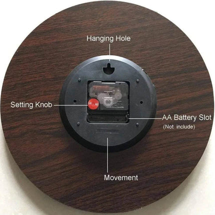 Chef Vintage Modern Office Wall Clock - Wall Clock - Warm like home - Mad Fly Essentials