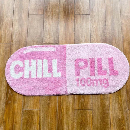 Chill Pill 100mg Tufted Area Rug - Area Rug - LAKEA - Mad Fly Essentials