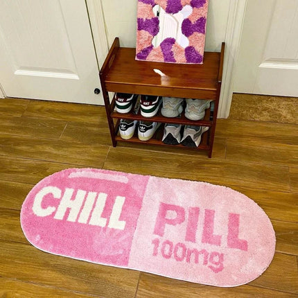 Chill Pill 100mg Tufted Area Rug - Area Rug - LAKEA - Mad Fly Essentials
