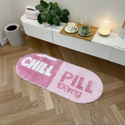 Chill Pill 100mg Tufted Area Rug - Area Rug - LAKEA - Mad Fly Essentials